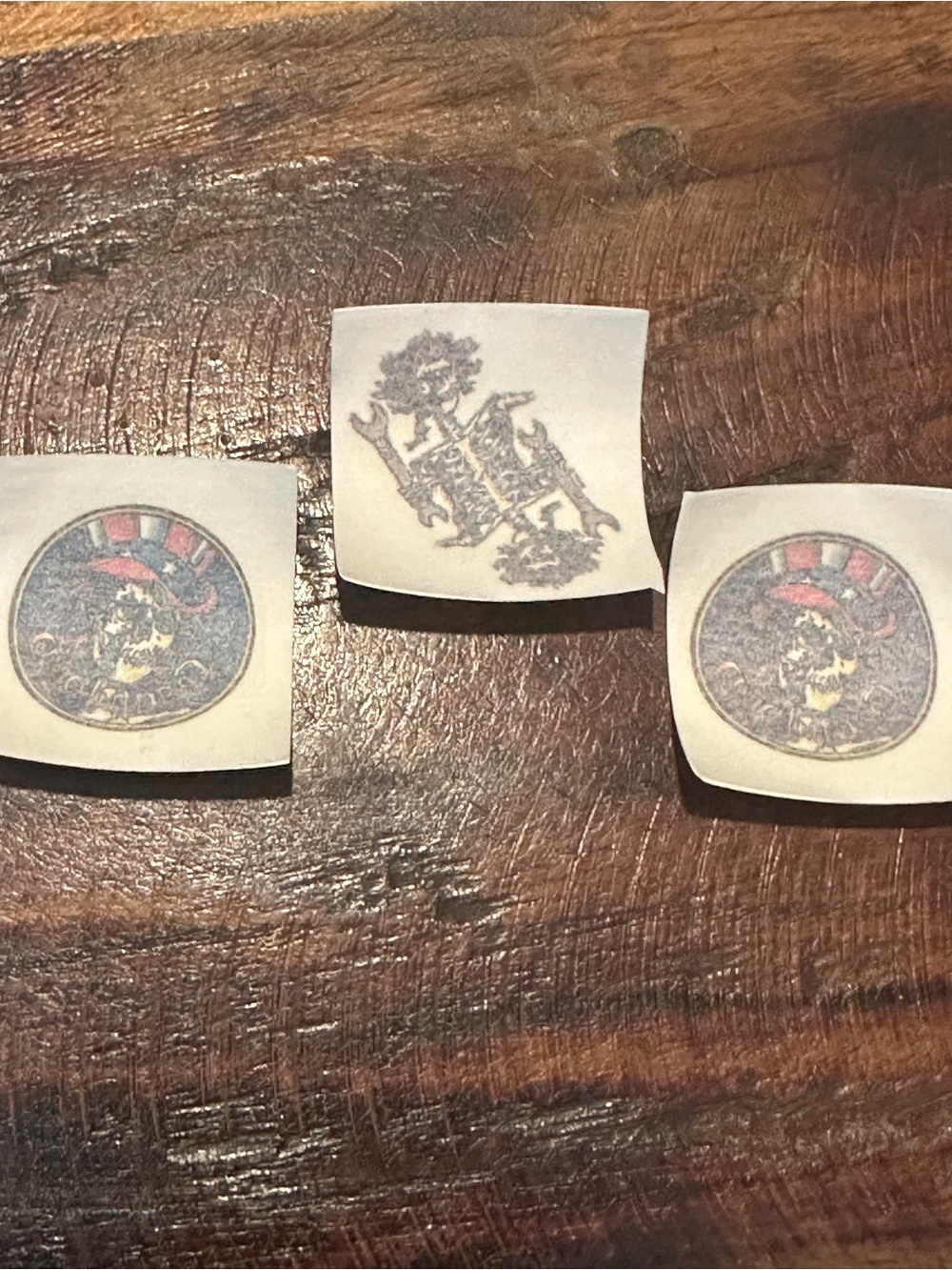 NIP Grateful Dead temporary tattoos